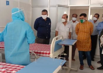 ଜିଲ୍ଲା ମୁଖ୍ୟ ଚିକିତ୍ସାଳୟରେ କୋଭିଡି ଓ୍ବ।ର୍ଡ ଖୋଲିଲା