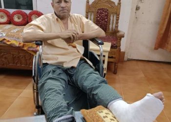 ଗାତରେ ପଡି ଗୋଡ଼ ମଚକି ଯାଇଛି – ବିଧାୟକ ଅମର ପ୍ରସାଦ ଶତପଥୀ