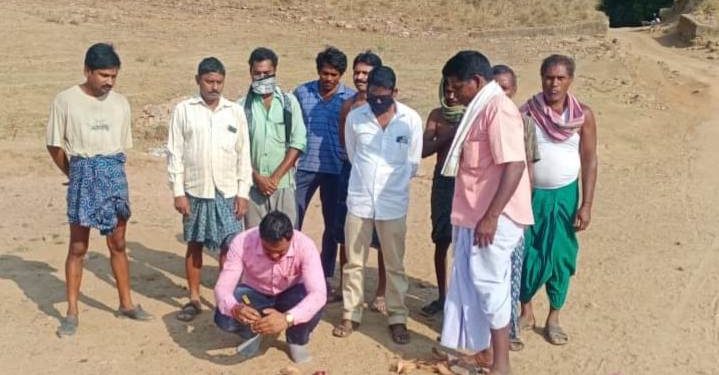 ସରପଞ୍ଚ ଦ୍ବାରା ଜଳ ଯୋଗାଣ ପ୍ରକଳ୍ପ ବସୁଧା ର ଭୂମିପୂଜନ