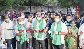 ଭୁବନେଶ୍ୱର ସାଙ୍ଗଠନିକ ଜିଲ୍ଲାରେ ଯୁବ ବିଜେଡି ପକ୍ଷରୁ କୋଭିଡ୍‌ ସହାୟତା କେନ୍ଦ୍ର ଉଦ୍‌ଘାଟିତ