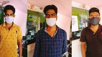 ଗୁଳିଭର୍ତ୍ତି ପିସ୍ତଲ ସହ ତିନି ଯୁବକ ଗିରଫ