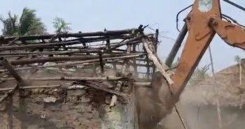 ସିଏମସି ପକ୍ଷରୁ ହାଡ଼ିଆ ପଠାରେ ପ୍ରଥମ ପର୍ଯ୍ୟାୟରେ – ୭୦ ପରିବାରଙ୍କ ଘର ଉଛେଦ କରାଗଲା