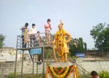 ପାରଳାଖେମୁଣ୍ଡି ମହାରାଜା ଶ୍ରୀ କୃଷ୍ଣଚନ୍ଦ୍ର ଗଜପତି ନାରାୟଣ ଦେବ ଙ୍କ୧୩୦ ତମ ଜୟନ୍ତୀ ନିରାଡମ୍ବରରେ ପାଳିତ