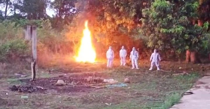 ଉପଜିଲ୍ଲାପାଳ ସହାୟତାରେ କରୋନା ଆକ୍ରାନ୍ତ ଙ୍କ ଜୁଇ ଜଳିଲା 