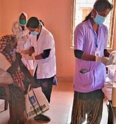 ଲକ୍ଷ୍ମୀନଗର ସ୍ୱାସ୍ଥ୍ୟକେନ୍ଦ୍ରରେ ୨୦୦ଜଣଙ୍କୁ ପ୍ରଥମ ପର୍ଯ୍ୟାୟ ଟିକା ପ୍ରଦାନ