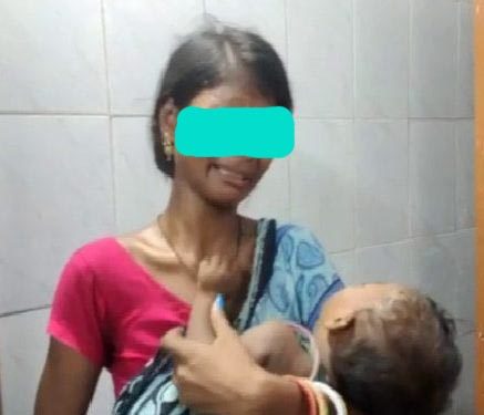 ସ୍ୱାମୀ ସ୍ତ୍ରୀ କଳହର କରୁଣ ପରିଣତି । ଟ୍ରକ୍ ଆଗକୁ ଛୁଆକୁ ଫିଙ୍ଗିଦେଲା ମା