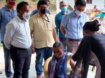 ଲାଞ୍ଜିଆ ସଉରା ଉନ୍ନୟନ ସଂସ୍ଥା ଦ୍ୱାରା ପରିଚାଳିତ , ୩୨ଟି ରାଜସ୍ଵ ଗ୍ରାମ ଗୁଡିକରେ କୋରନା ସଚେତନତା ଓ ଟୀକାକରଣ ନେଇ ଅନୁଧ୍ୟାନ କଲେ ଜିଲ୍ଲାପାଳ ଅନୁପମ ଶାହା