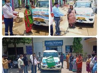 ଦିଗପହଣ୍ଡିରେ ରାଜସ୍ବ ରଥକୁ ସବୁଜ ପତାକା ଦେଖାଇ ଶୁଭାରମ୍ଭ ଦେଲେ ତହସିଲଦାର