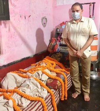 ବରିଷ୍ଠ ସାମ୍ବାଦିକ କିଶୋର ଦ୍ଵିବେଦୀ ଙ୍କର ମାତୃ ବିୟୋଗ