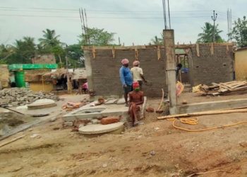 କରୋନା ସମୟରେ ଚାଲିଛି ଉନ୍ନୟନ ମୂଳକ କାର୍ଯ୍ୟ