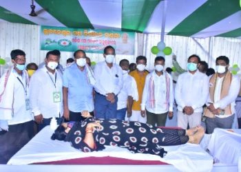 ୱାର୍ଡ ୪୩ ରେ ବିଜୁ ଜନତା ଦଳର ମେଗା ରକ୍ତଦାନ ଶିବିର ଅନୁଷ୍ଠିତ