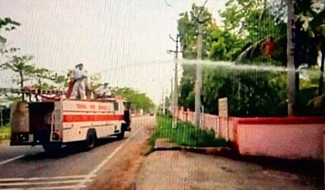 ନୂଆଗାଁ ଅଗ୍ନିଶମ ବିଭାଗ ର କାର୍ଯ୍ୟ କୁ ପ୍ରଶଂସା