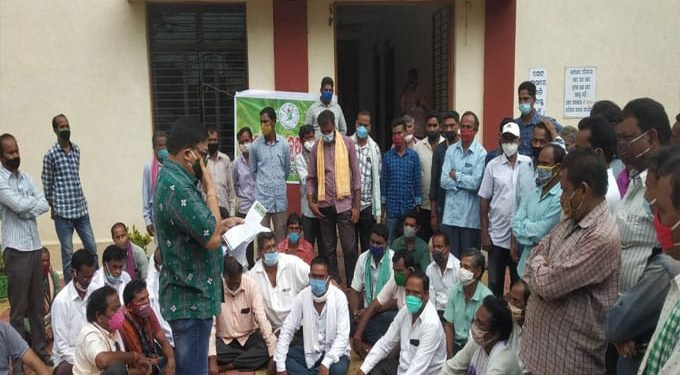 ଗଜା ଧାନ ଧରି ଚାଷୀ ଙ୍କ ଧାରଣା