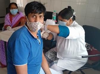 ରାୟଗଡ ବ୍ଲକରେ କୋଭିଡ ଟୀକା କରଣ ଶୁଭାରମ୍ଭ