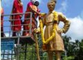 ବିଜୁ ପଟ୍ଟନାୟକଙ୍କ ପ୍ରତିମୂର୍ତ୍ତୀରେ ମାଲ୍ୟାର୍ପଣ କରି ଆଶୀର୍ବାଦ ନେଲେ ସଭାନେତ୍ରୀ