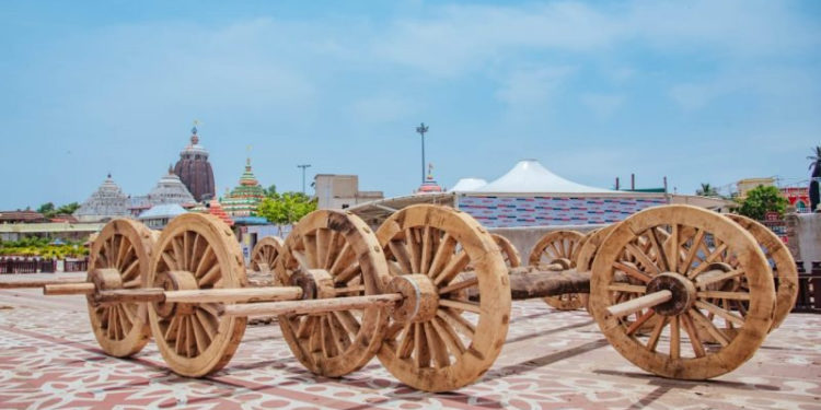 ପୁରୀ, ତିନିରଥ ନିର୍ମାଣ – ମଙ୍ଗଳବାର ର ଅଗ୍ରଗତି – ତିନିରଥର ୩୭ ଗୋଟି ଚକର ନିର୍ମାଣ ଶେଷ