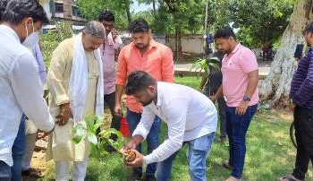 ପ୍ରଦେଶ ଛାତ୍ର କଂଗ୍ରେସ ପକ୍ଷରୁ ବିଶ୍ୱପରିବେଶ ଦିବସ ପାଳିତ
