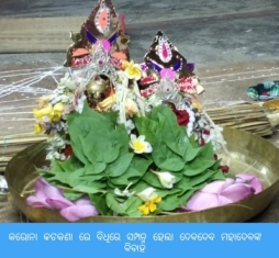 କରୋନା କଟକଣା ରେ ବିଧିରେ ସମ୍ପନ୍ନ ହେଲା ଦେବଦେବ ମହାଦେବଙ୍କ ବିବାହ 