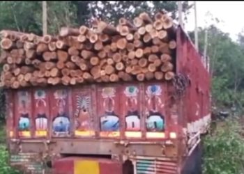 ସଂରକ୍ଷିତ ଜଙ୍ଗଲରୁ ଚୋରା କାଠ ବୋଝେଇ ଗାଡ଼ି ସହ ଡ୍ରାଇଭରକୁ ଗ୍ରାମବାସୀଙ୍କ ଦ୍ୱାରା ଅଟକ ।ଫରେଷ୍ଟର ଙ୍କ କାର୍ଯ୍ୟ ଦକ୍ଷତା ଉପରେ ପ୍ରଶ୍ନ