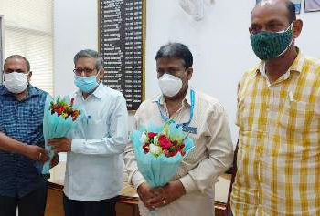 ବିଧାନସଭା କର୍ମଚାରୀଙ୍କ ଅବସର କାଳୀନ ସମ୍ବର୍ଦ୍ଧନା