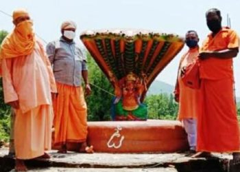 ଜଗତବାସୀଙ୍କୁ କରୋନାରୁ ମୁକ୍ତ ପାଇଁ ପୂଣ୍ୟ ତୀର୍ଥ ମହେନ୍ଦ୍ରଗିରିରେ ପରିକ୍ରମା ସମାପିତ