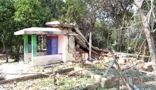 ବାଣ ଗୋଦାମରେ ଭୟାବହ ଅଗ୍ନିକାଣ୍ଡ ଘଟିଛି