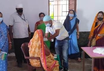 ଆଲପୁରରେ ୧୦୮ ଜଣଙ୍କୁ ଟୀକାକରଣ