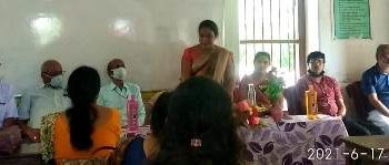 ପ୍ରଧାନ ଶିକ୍ଷୟତ୍ରୀଙ୍କ ବିଦାୟ କାଳୀନ ସମ୍ବର୍ଦ୍ଧନା ସଭା