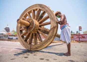 ପୁରୀ, ତିନିରଥ ନିର୍ମାଣ – ବୁଧବାର ର ଅଗ୍ରଗତି – ଆଜି ସୁଧା ତିନିରଥର ୩୮ ଗୋଟି ଚକ ନିର୍ମାଣ ଶେଷ ହୋଇଅଛି