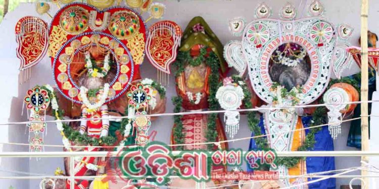 ରଣପୁର ଶ୍ରୀମନ୍ଦିରରେ ସ୍ନାନ ପୂର୍ଣ୍ଣିମା ଅନୁଷ୍ଠିତ ;  ଶ୍ରଦ୍ଧାଳୁ ଙ୍କୁ ଦର୍ଶନ ମନା