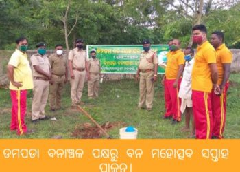 ଡମପଡା ବନାଞ୍ଚଳ ପକ୍ଷରୁ ବନ ମହୋତ୍ସବ ସପ୍ତାହ ପାଳନ