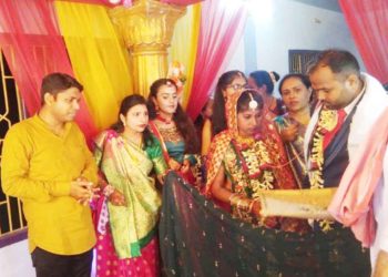 କସ୍ତୁରବା ଗାନ୍ଧୀ ମାତୃନିକେତନରେ ନିଆରା ବାହାଘର