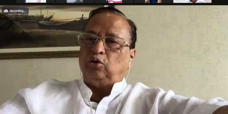 ଅଗାମୀ କାର୍ଯ୍ୟକ୍ରମ ସଂପର୍କରେ ଓଡ଼ଶା ପ୍ରଭାରୀ ଡା. ଚେଲା କୁମାର ପିସିସି ସଭାପତି ଓ ଅନ୍ୟାନ୍ୟ ନେତୃବୃନ୍ଦଙ୍କ ସହ ଭର୍ଚୁଆଲ ବୈଠକ