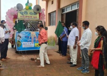 ଦାରିଙ୍ଗବାଡି କୃଷି ବିଭାଗ ପକ୍ଷରୁ କୃଷି ରଥର ଶୁଭାରମ୍ଭ