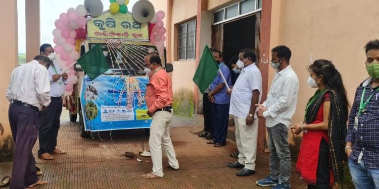 ଦାରିଙ୍ଗବାଡି କୃଷି ବିଭାଗ ପକ୍ଷରୁ କୃଷି ରଥର ଶୁଭାରମ୍ଭ