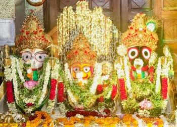 ଦିଲ୍ଲୀ ହାଉଜ ଖାସ ଜଗନ୍ନାଥ ମନ୍ଦିରରେ ସୁନା ବେଶ ଉତ୍ସବ ପାଳନ