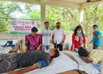 ବିଜେଡି ଯୁବ ଓ ଛାତ୍ର ଶାଖା ପକ୍ଷରୁ ରକ୍ତଦାନ ଶିବିର