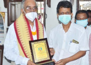 ଜାତୀୟ ଡାକ୍ତର ଦିବସ ରେ ଡାକ୍ତର ଶିଶିର ସାହୁ ସମ୍ବର୍ଦ୍ଧିତ