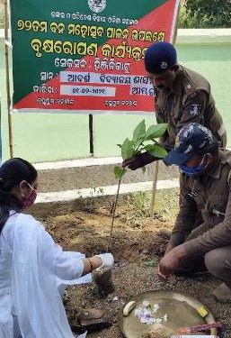 ଆଦର୍ଶ ବିଦ୍ୟାଳୟରେ ବନମହୋତ୍ସବ ପାଳିତ