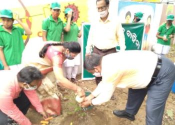 ପ୍ରାଥମିକ ଶିକ୍ଷା ବିଭାଗ ନିର୍ଦ୍ଦେଶକଙ୍କ ବିଦ୍ୟାଳୟ ପରିଦର୍ଶନ ଓ ବୃକ୍ଷ ରୋପଣ