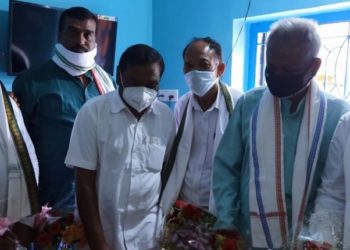 ଘୁ. ଉଦୟଗିରି ନିର୍ବାଚନ ମଣ୍ଡଳୀର ନବ ନିର୍ବାଚିତ ବିଜେଡି ସଭାପତିଙ୍କୁ ସ୍ୱାଗତ ସମ୍ବର୍ଦ୍ଧନା