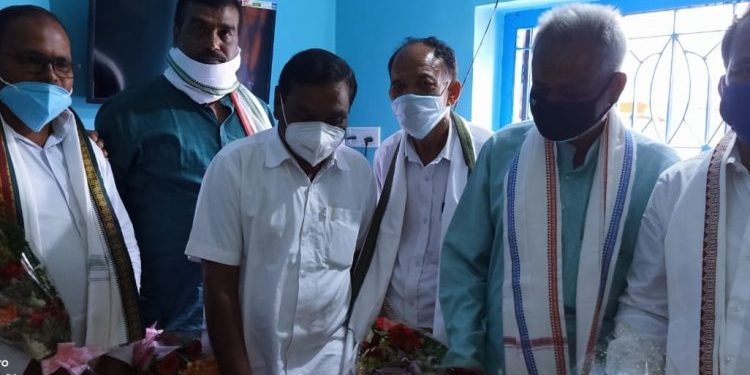 ଘୁ. ଉଦୟଗିରି ନିର୍ବାଚନ ମଣ୍ଡଳୀର ନବ ନିର୍ବାଚିତ ବିଜେଡି ସଭାପତିଙ୍କୁ ସ୍ୱାଗତ ସମ୍ବର୍ଦ୍ଧନା