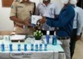 କ୍ରେଡିଟ ଆକ୍ସେସ୍ ଗ୍ରାମୀଣ ଲିମିଟେଡ ପକ୍ଷରୁ ମାସ୍କ ,ସାନିଟାଇଜର ବଣ୍ଟନ
