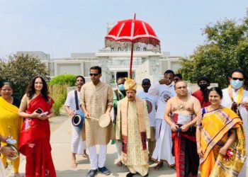 ଆମେରିକାର ସର୍ବବୃହତ୍‍ ହିନ୍ଦୁ ମନ୍ଦିରରେ ରଥଯାତ୍ରା ଆୟୋଜନ