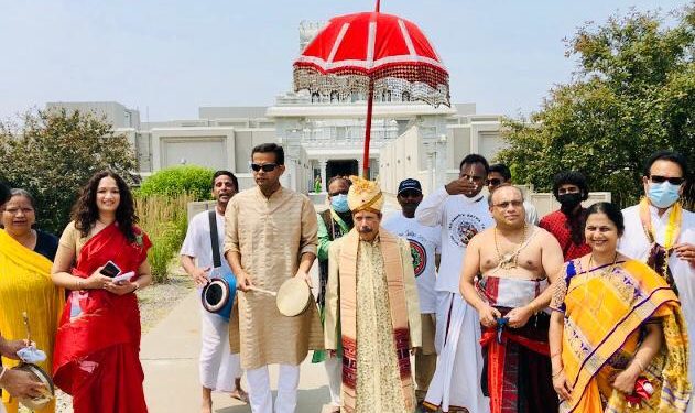 ଆମେରିକାର ସର୍ବବୃହତ୍‍ ହିନ୍ଦୁ ମନ୍ଦିରରେ ରଥଯାତ୍ରା ଆୟୋଜନ