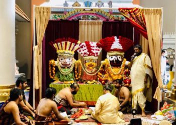 ଆମେରିକାର ସର୍ବବୃହତ୍‍ ହିନ୍ଦୁ ମନ୍ଦିରରେ ରଥଯାତ୍ରା ଆୟୋଜନ