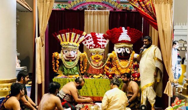 ଆମେରିକାର ସର୍ବବୃହତ୍‍ ହିନ୍ଦୁ ମନ୍ଦିରରେ ରଥଯାତ୍ରା ଆୟୋଜନ