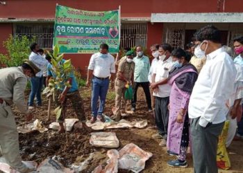 ଇଟାମାଟି +୨ କଲେଜ ପରିସରରେ ଚାରା ବଣ୍ଟନ ଏବଂ ବୃକ୍ଷ ରୋପଣ ସମାରୋହକୁ ଉଦଘାଟନ କଲେ ରାଜ୍ୟ – କୃଷି ମନ୍ତ୍ରୀ ଡ. ଅରୁଣ କୁମାର ସାହୁ