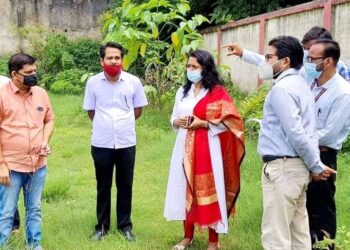 ଇନଡୋର ଷ୍ଟାଡିୟମ ପାଇଁ ପଡ଼ିଆ ପରିଦର୍ଶନ