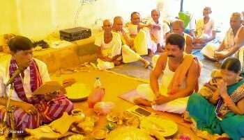 ପଲସାପଡା ଗ୍ରାମରେ ଚାଷୀ ଓ ଗ୍ରାମବାସୀଙ୍କ ଇନ୍ଦ୍ର ପୂଜା